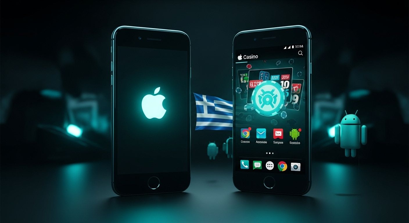 Συμβατότητα με iOS και Android casino app compatibility